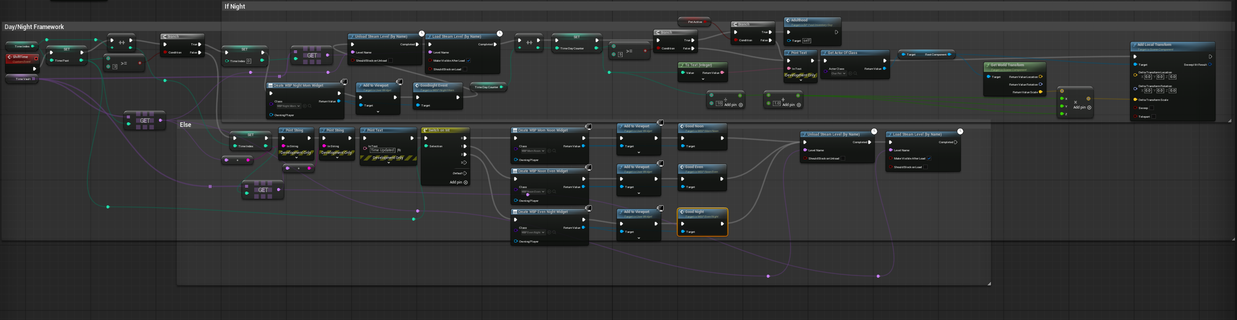 Day/Night Cycle Blueprint